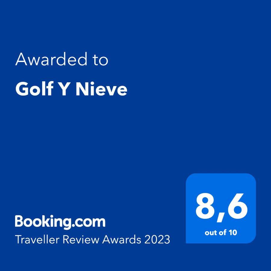 شقة Golf Y Nieve Sabiñánigo المظهر الخارجي الصورة